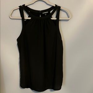 Express Black Sleeveless Tank Top